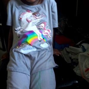 A rainbow 🌈 unicorn cloud shirt